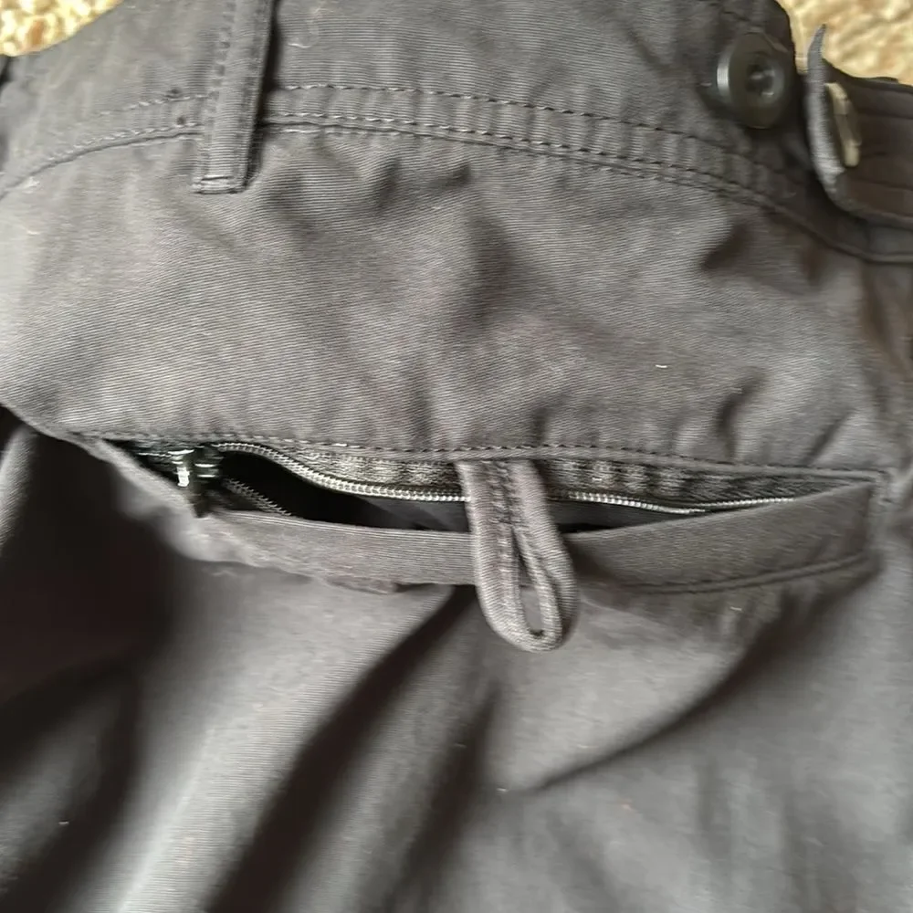 Clothing Arts Men’s P^Cubed Pick-Pocket Proof Travel Adventure Pants Black 34